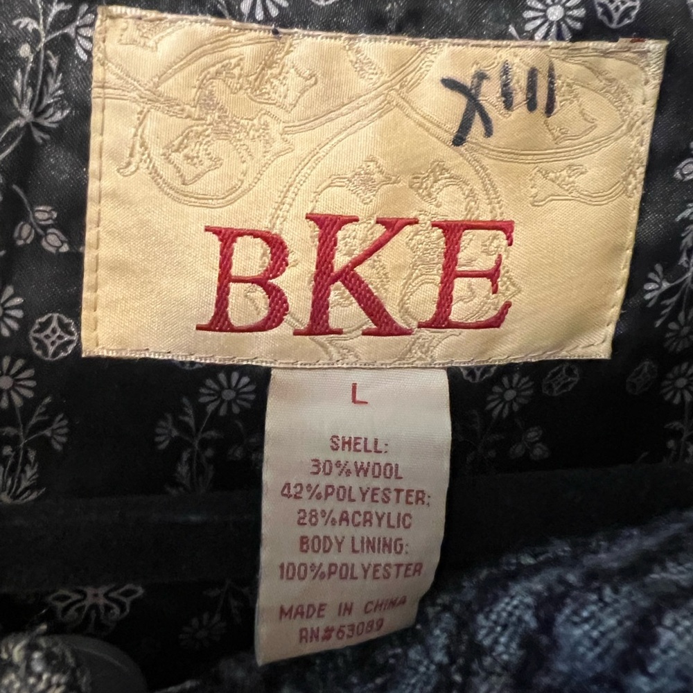 Bke Black And Gray Patterned Jacket - image 3